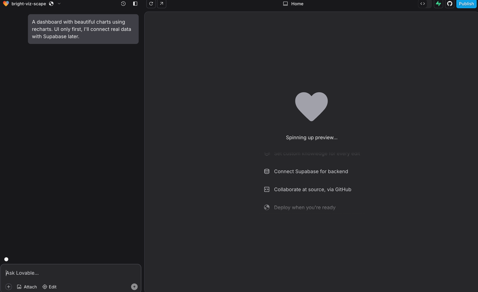 Procesos de la IA de Lovable AI