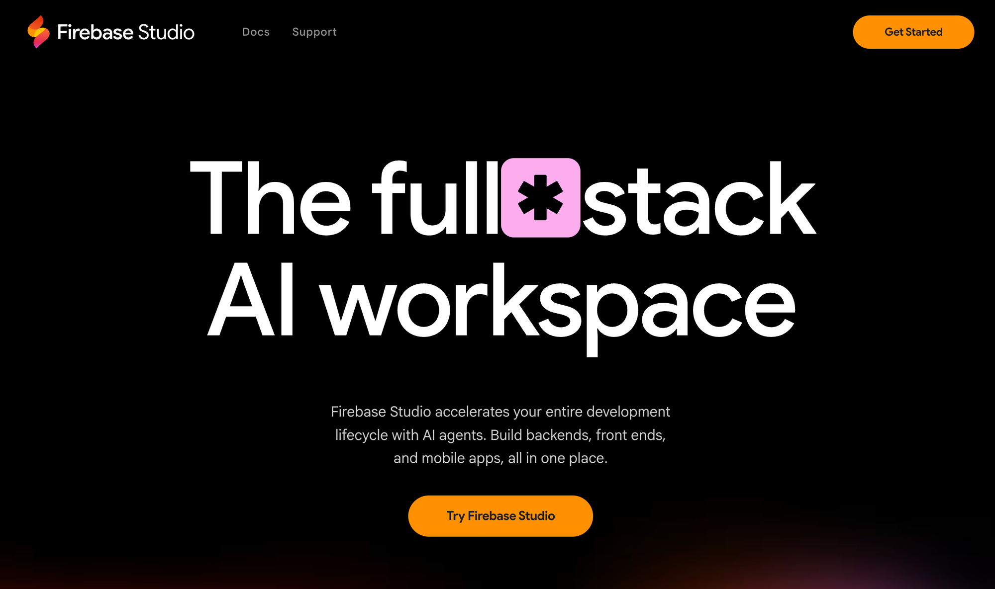 Firebase Studio